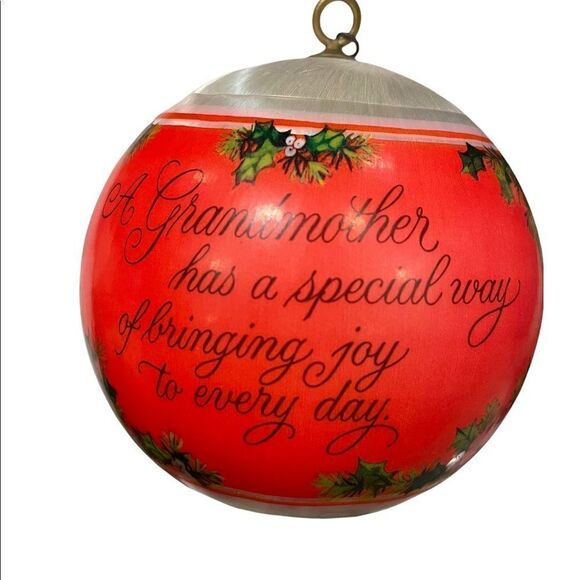 Hallmark 1978 grandmother Christmas ornament - Picture 1 of 6